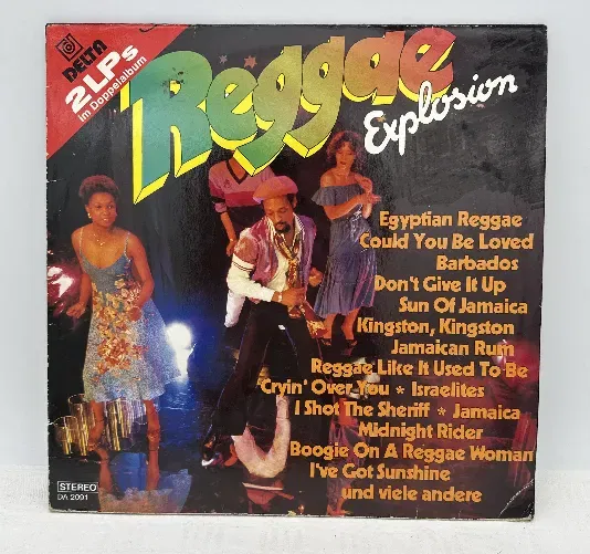 Langspielplatte - Doppelalbum - Various - Reggae Explosion - Bild 2