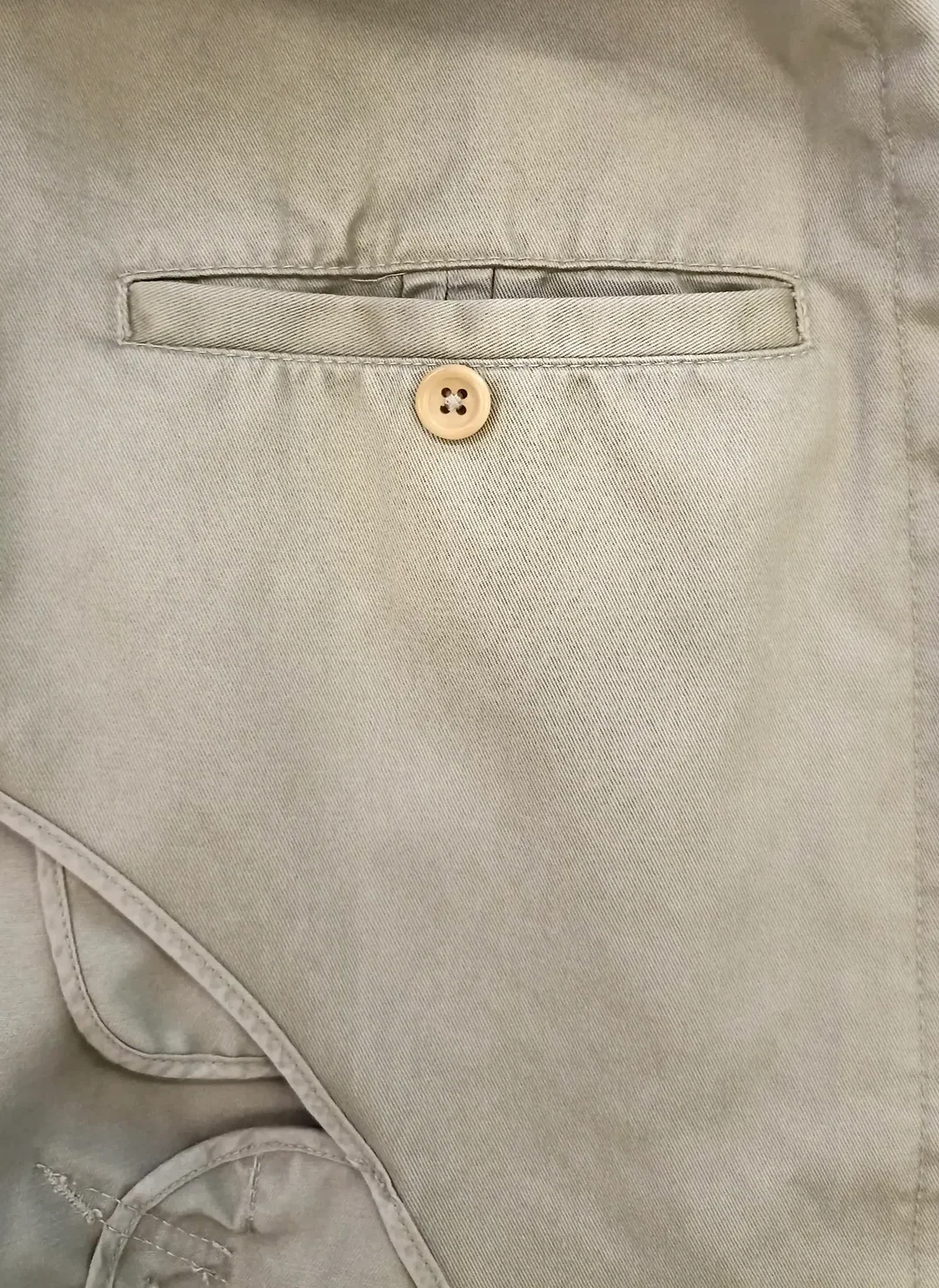 Banana Republic Herren Trenchcoat beige Gr. L – Bild 8