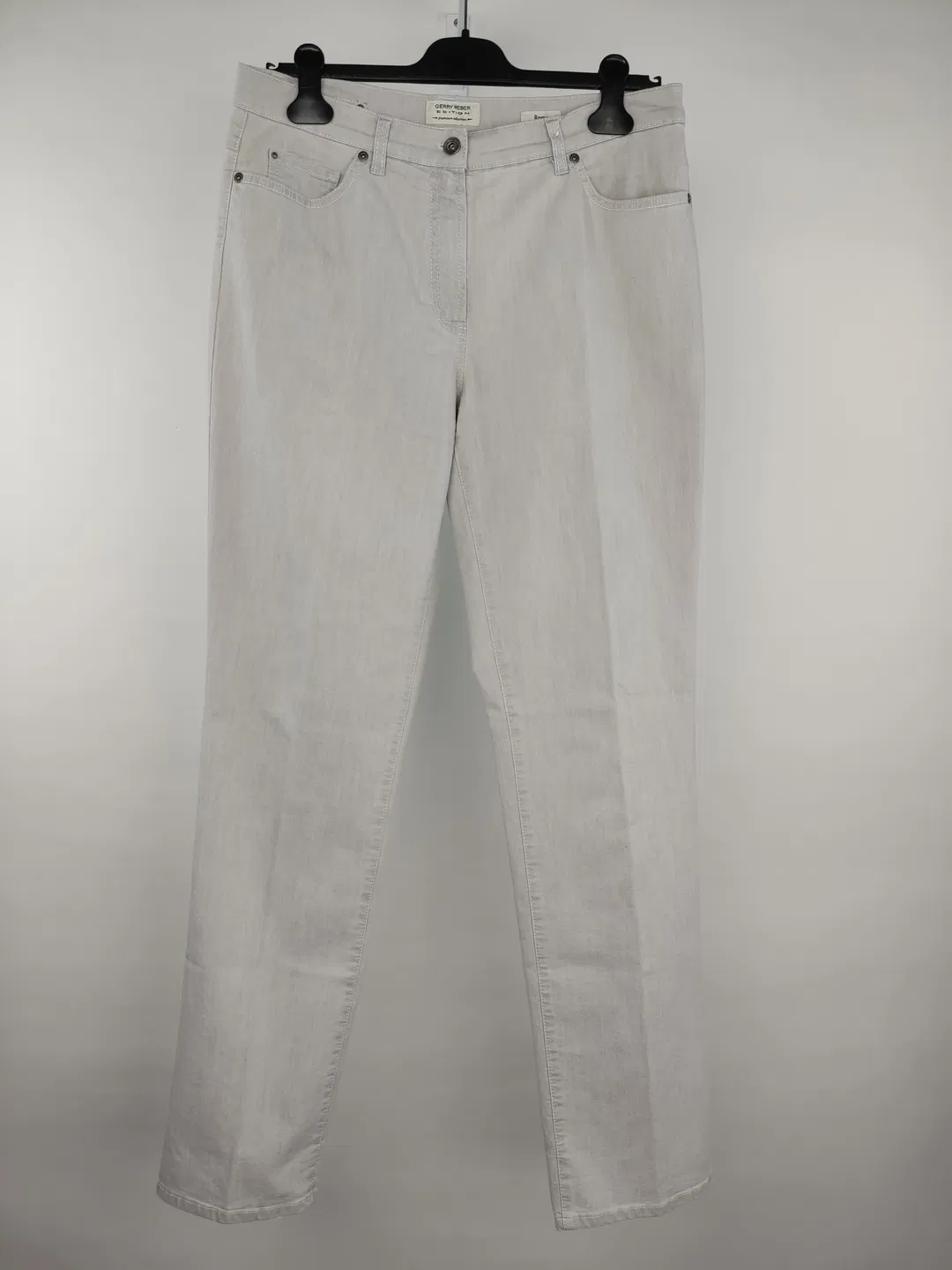 Gerry Weber Damenjeans hellgrau - XL / 42 - Bild 4