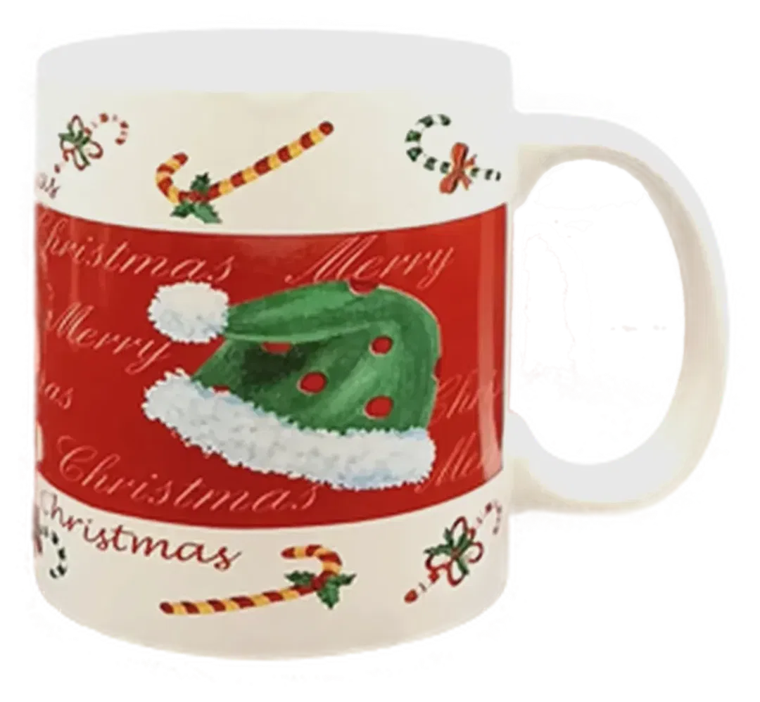 Weihnachtstasse gemustert - Bild 4