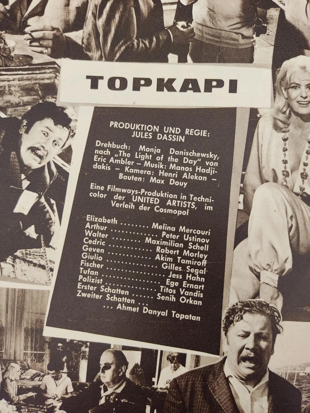 10x Vintage Filmprogramme 1960er - Blow Up, Topkapi etc – Bild 5