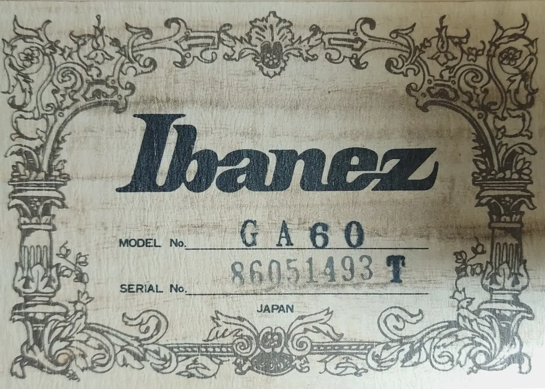 Ibenez Klassikgitarre Model No. GA60  – Bild 6
