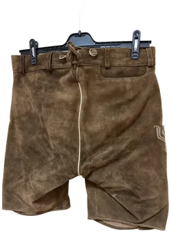 Traditionelle SPIETH & WENSKY Herren Trachtenlederhose - Größe 50 - Antik Wildbock - Neu - Bild 5