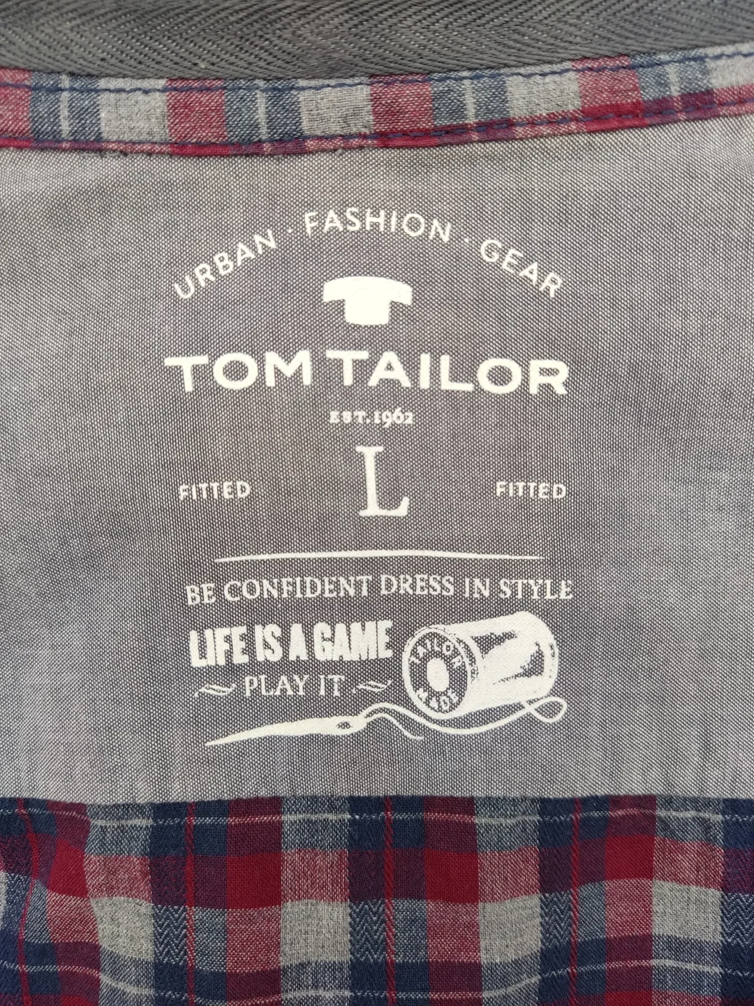 Tom Tailor Herren Hemd mehrfarbig Gr.L – Bild 3