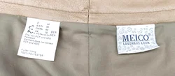 Meico Landhaus Look Herren Hose Rauleder beige Gr. 44 - Bild 4
