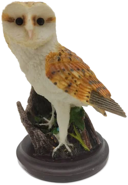 Schleiereule Dekofigur von Andy Pearce | Unsere Schöne Vogelwelt Collection - Bild 1