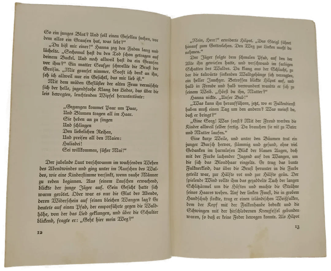 Antiquariat: Buch "Das Gotteslehen" von Ludwig Ganghofer 1930  – Bild 4