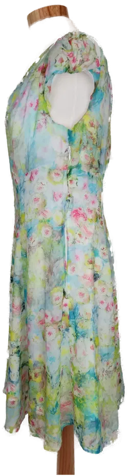 Orsay Damen Kleid grün/blau/rosa geblümt - S/36 - Bild 3