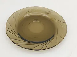 Vereco Duralex Smoked Glass Swirl 6 Stk Tee-Kaffeetassen + 6 Stk Untertassen - Bild 5