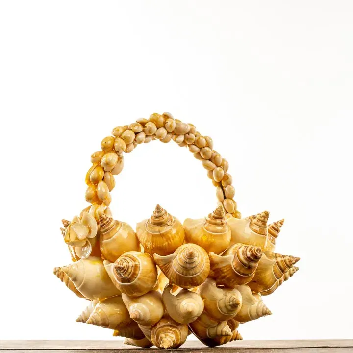 Muschelkorb Korb mit Tragegriff - Bild 2