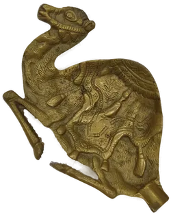 Vintage Kamel Aschenbecher aus Messing - Bild 3