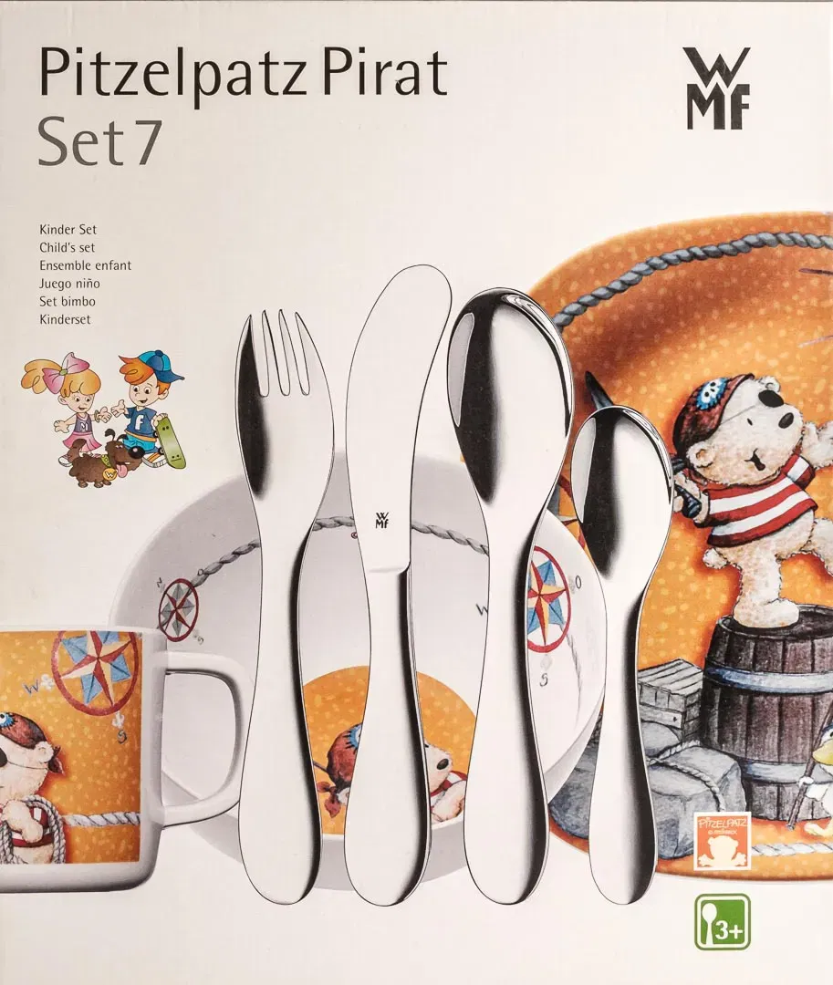 WMF Pitzelpatz Pirat Kinder Geschirr Set 7teilig - Bild 4