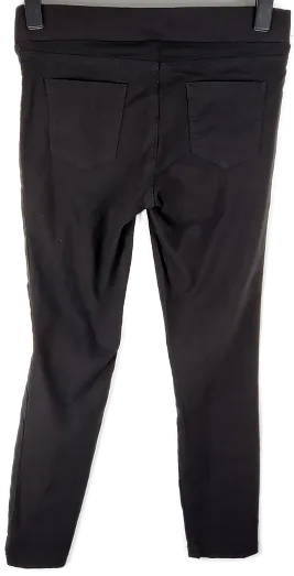 Stretchhose "Janina", ohne Zipp, schwarz, Größe 44 – Bild 3