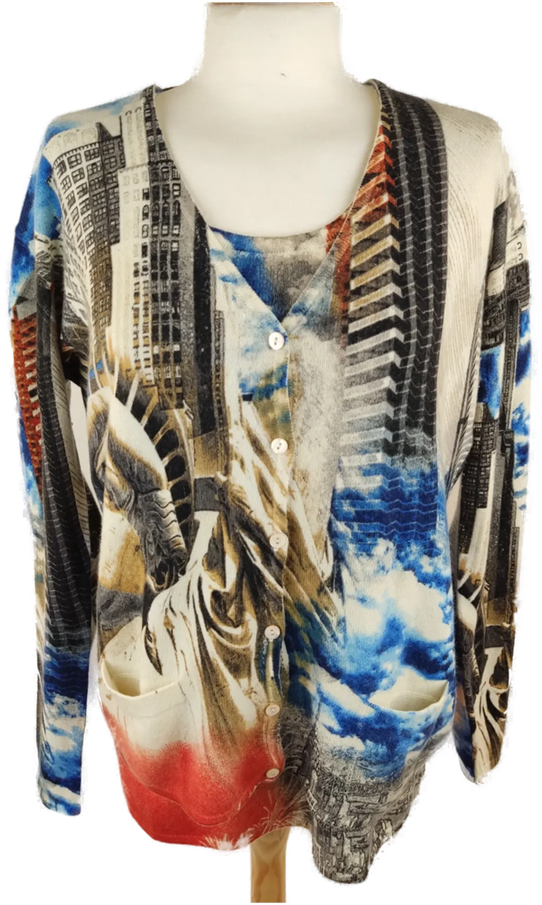 FLAMM Shirt & Weste im New York-Design - XXL/44 - Bild 4