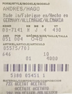 Hugo Boss Herrenblazer schwarz Gr. 48 – Vorschau 4