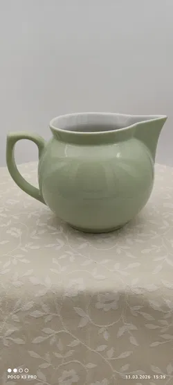 Porzellan große Kanne, Krug 1 L - Bild 2