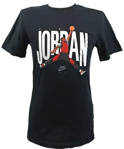 Nike Herren Jordan T-Shirt schwarz mit Macro Jordan Print Gr. S - Bild 1