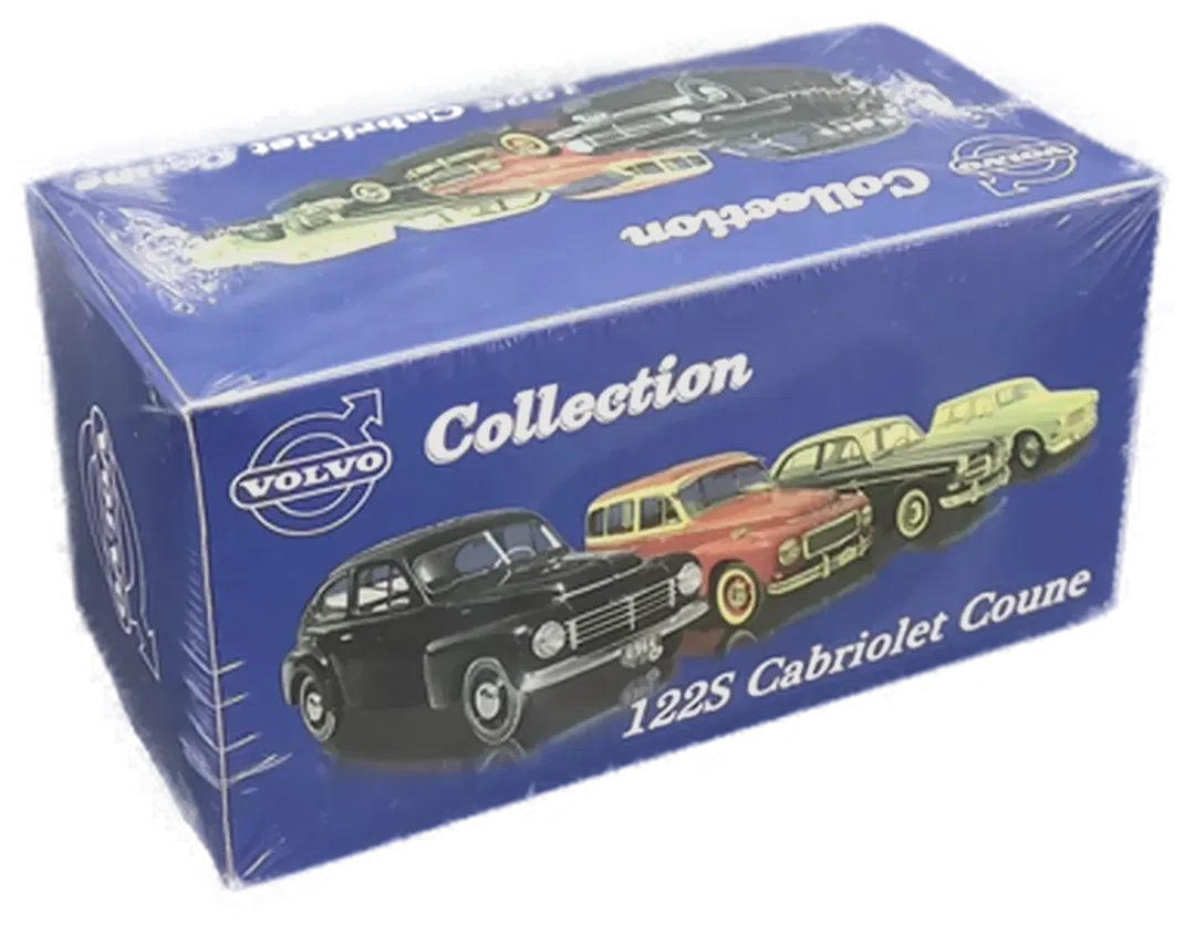 Editions Atlas Volvo Collections: Modellauto Volvo 122S Cabriolet Coune, Maßstab 1:43 (OVP) - Bild 1