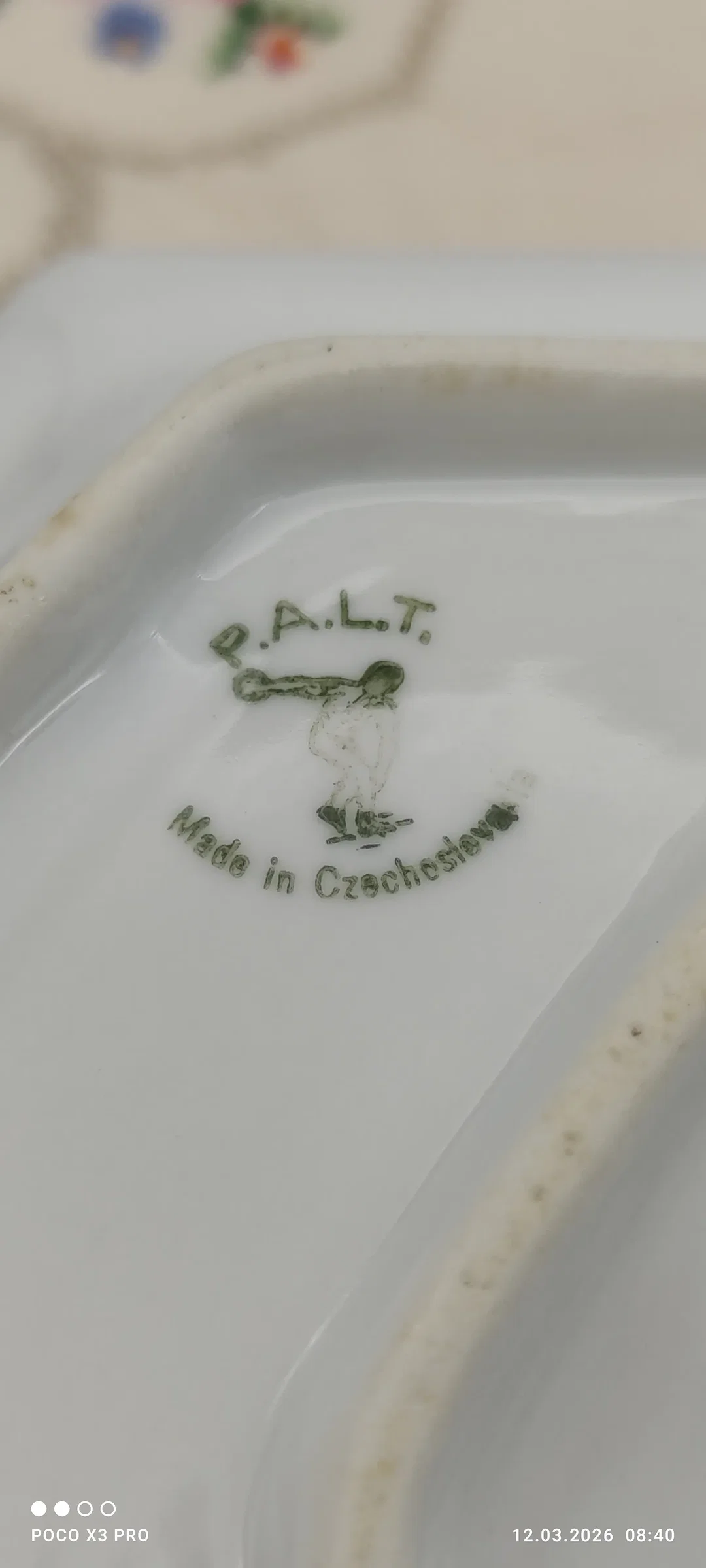 P.A.L.T. Porzellan Topf/Sauciere | Tschechisch – Bild 12