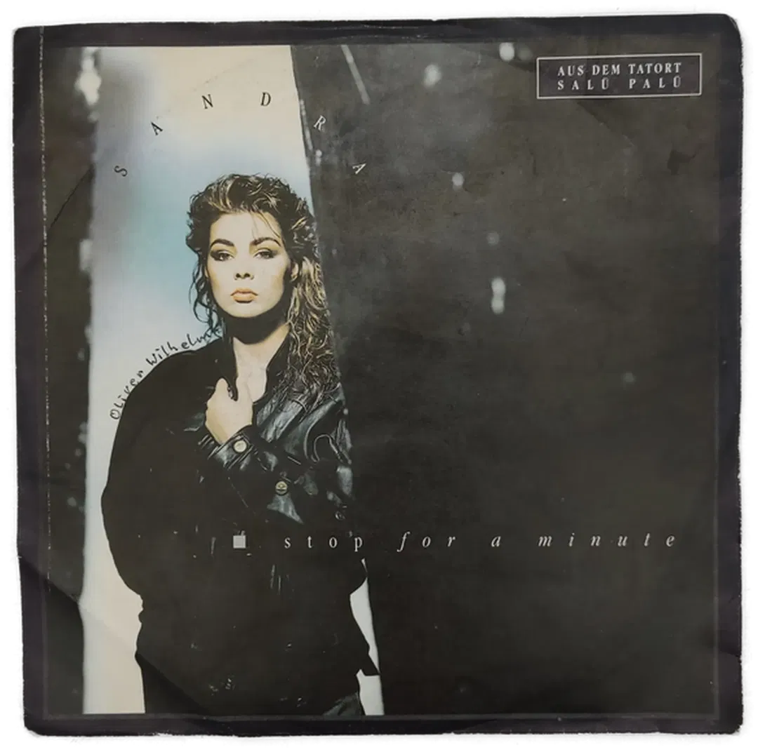 Sandra - stop for a mintue Vinyl - Bild 2