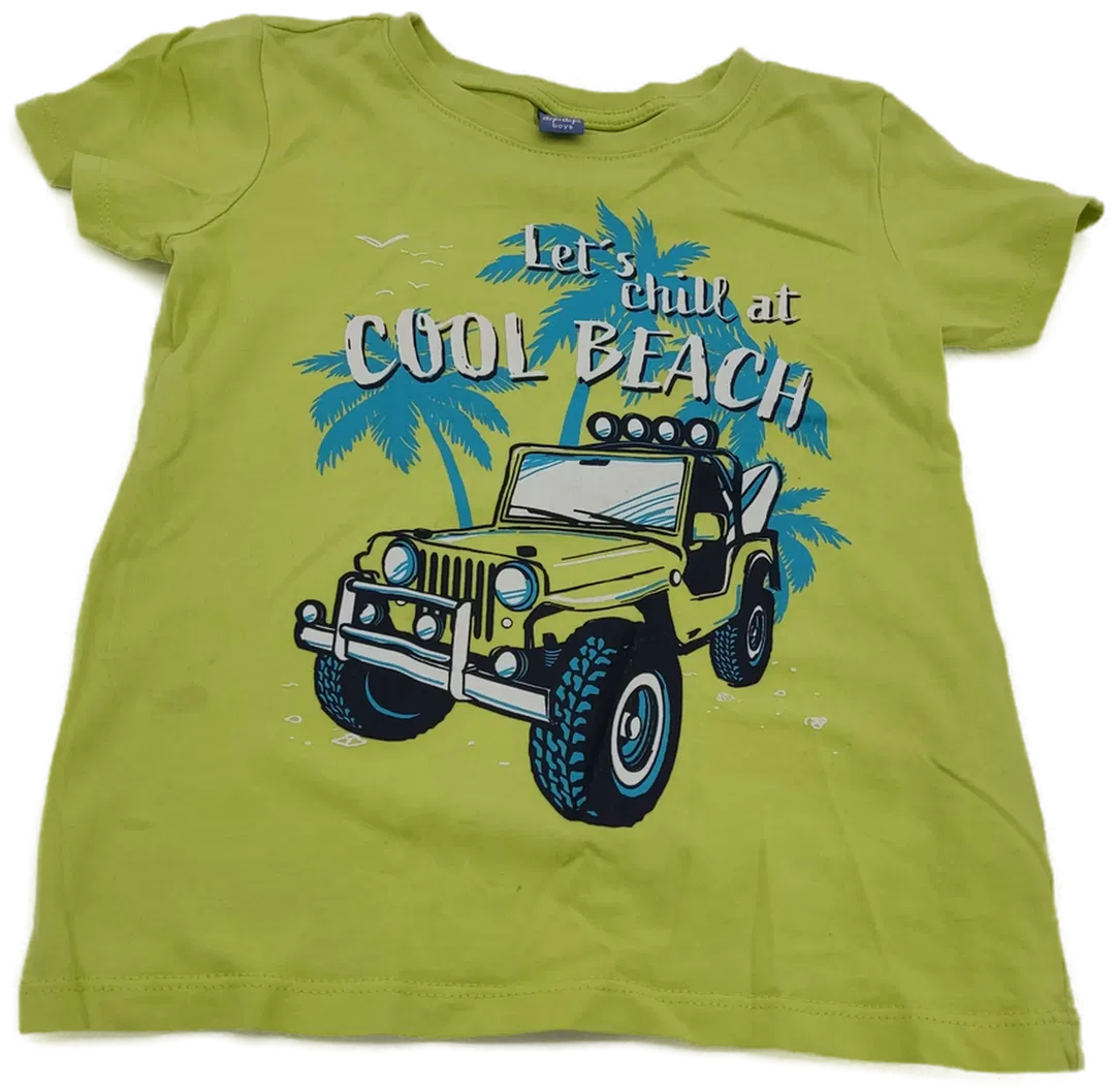 dopodopo boys Kinder T-Shirt grün - 116 - Bild 4