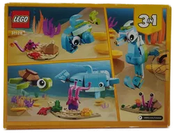 Lego Creator Delfin & Schildkröte 31128 - Bild 2