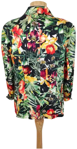 Gerry Weber Damen Blazer Sakko buntes florales Muster - M/40 - Bild 2