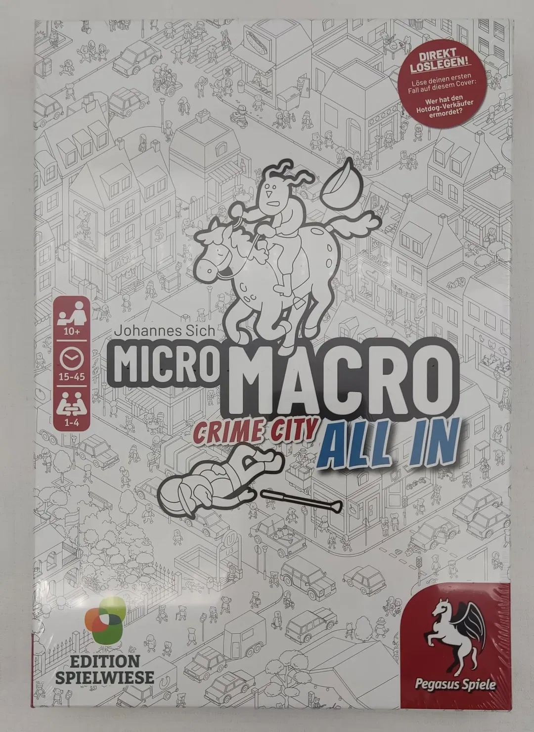 Pegasus Spiele - MicroMacro: Crime City 3 – All In (Edition Spielwiese) - Bild 1
