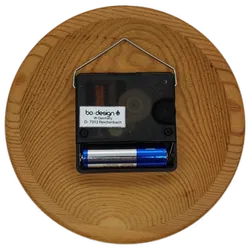 Bo Design runde Holz Wanduhr - Bild 2