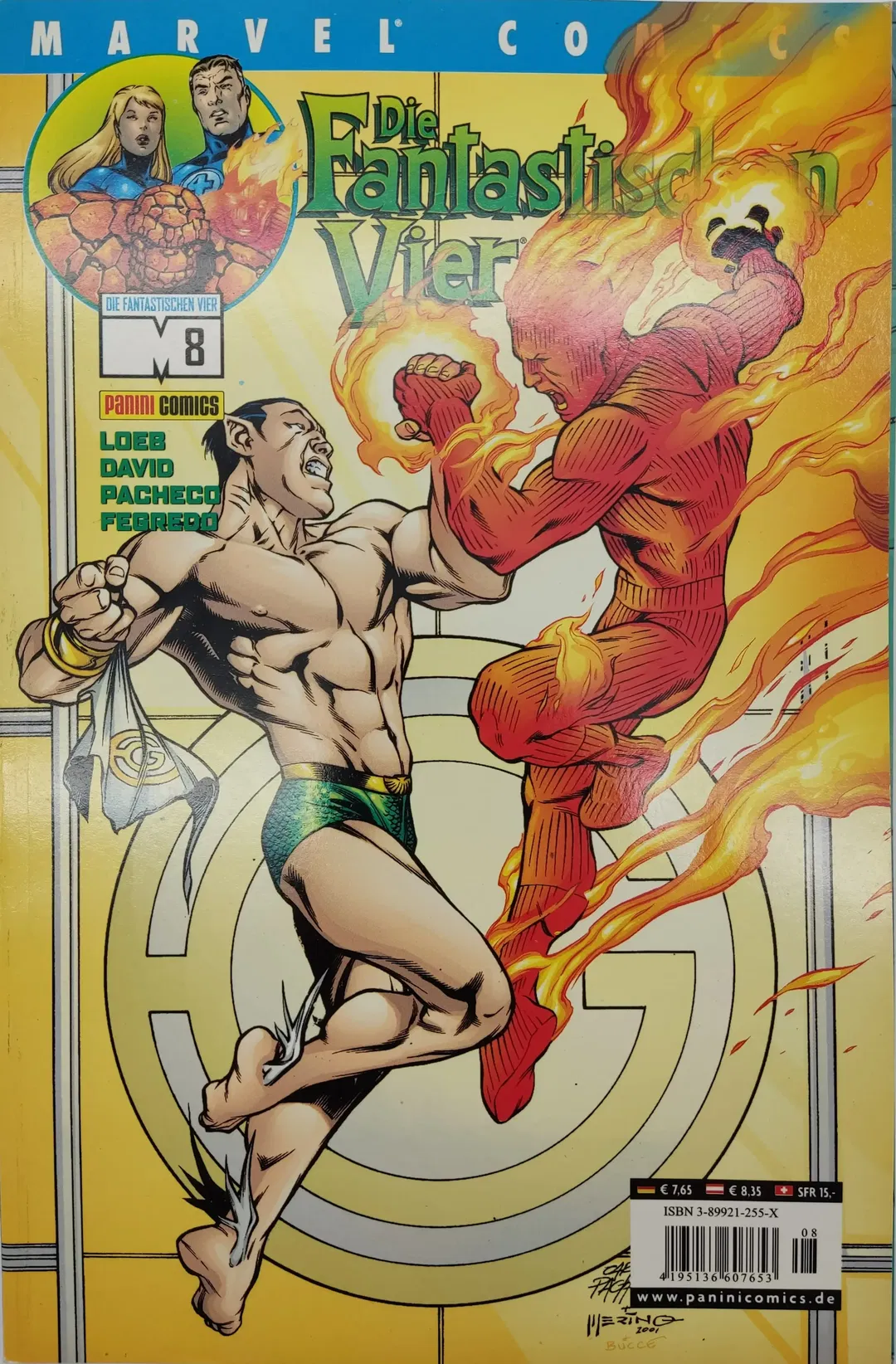 Die fantastischen Vier - Band 8 (Comic) - Carlos Pacheco, Jeph Loeb, Peter David, Duncan Fegredo - Bild 2