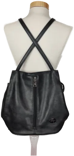 Michael Giss Damen Handtasche Citybag schwarz Made in Italy - Bild 1