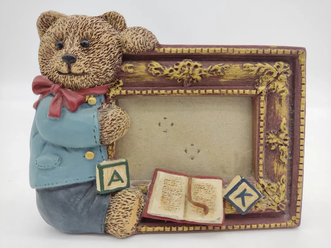 Holzbilderrahmen mit Teddybären - Bild 3