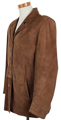 Baccarat Vintage Damen Lederjacke, braun - Gr. XL  - Bild 2