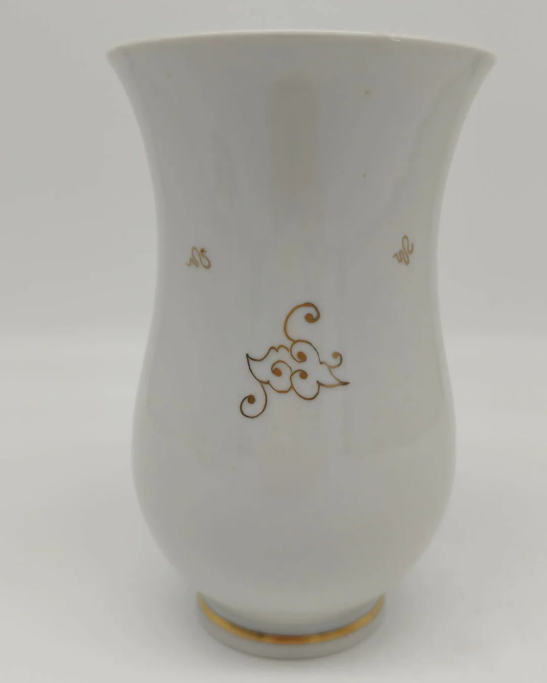 Handbemalte Porzellanvase Schaubach Roter Drache | Sammlerstück – Bild 3