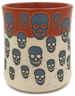 Cobwebs & Cauldrons Kaffeetasse groß mit Totenköpfe - Bild 2