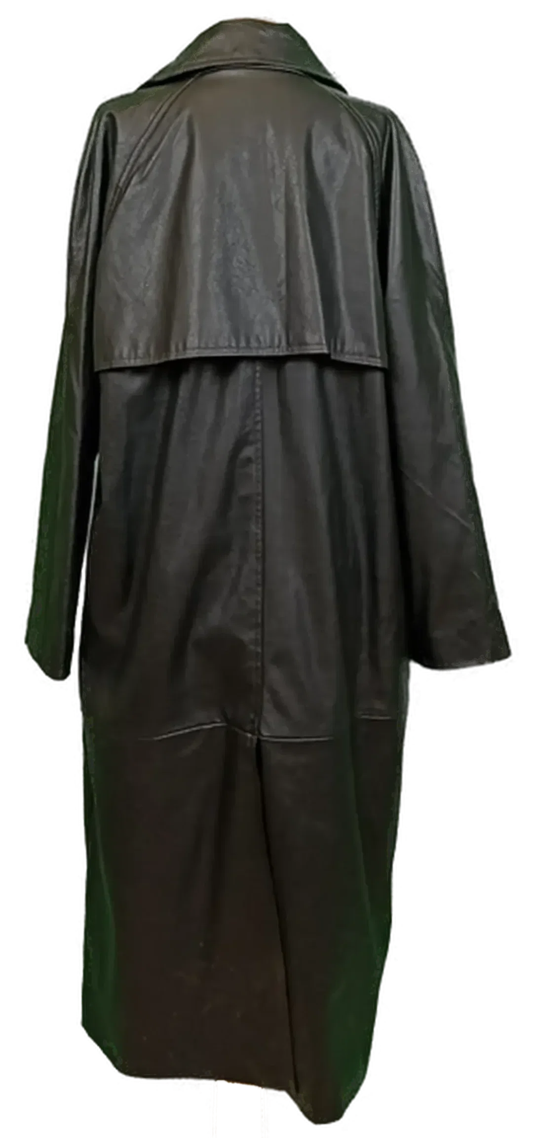 Bershka Damen Mantel schwarz Gr. L – Bild 2