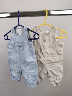 2er Set Latzhosen, Baby Gr. 56 – Vorschau 6