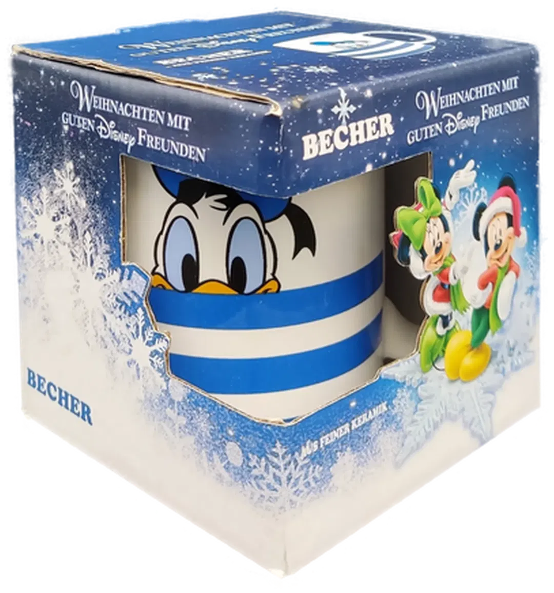 Disney Weihnachten mit guten Freunden Donald Duck Becher - Bild 1