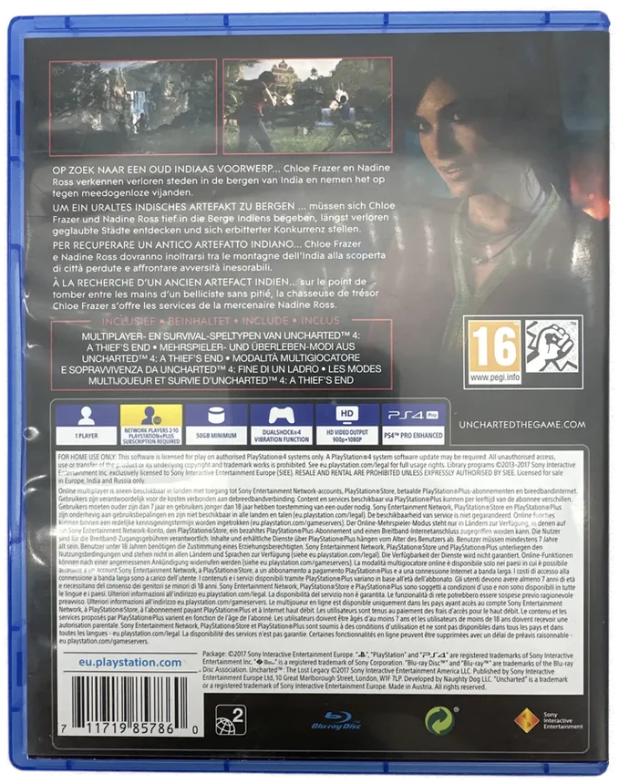 PS4 - Uncharted - The Lost Legacy – Bild 2