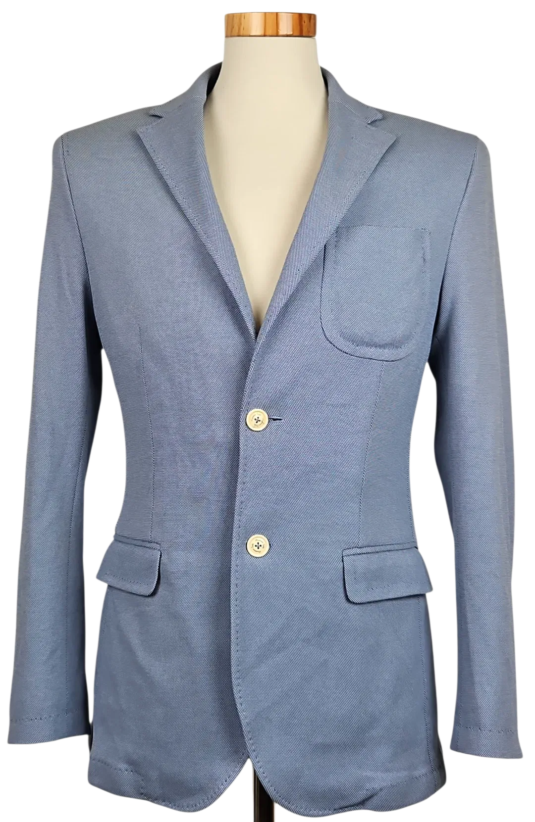 Massimo Dutti Herren Sakko, blau - Gr. S  - Bild 1