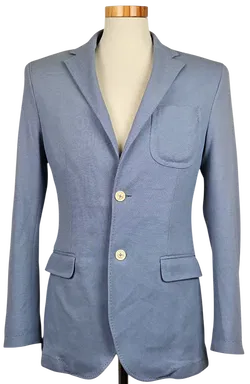 Massimo Dutti Herren Sakko, blau - Gr. S  - Bild 1
