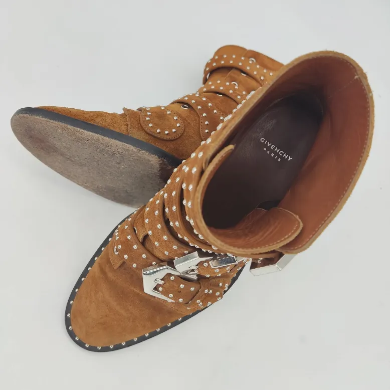 Givenchy Paris Damen Stiefeletten, braun - Gr. 36.5 – Bild 5
