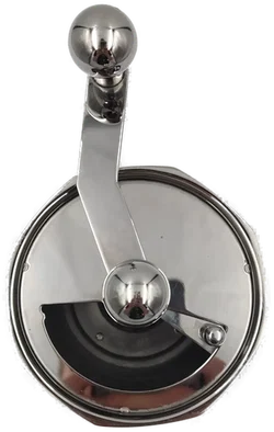 Kaffeemühle manuell Edelstahl poliert - Bild 3