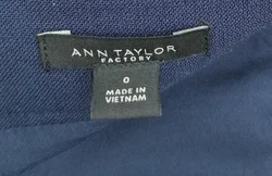 Minirock Ann Taylor Factory Dunkelblau | Business-Eleganz - Bild 5