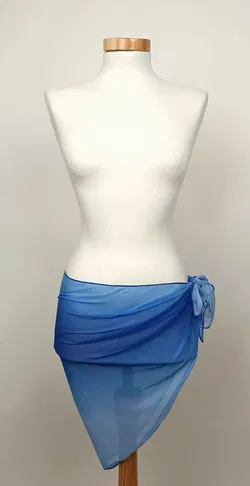 2er-Set Strandüberwürfe - pink und blau - Bild 2