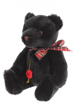 🧸 Schwarzer Teddybär – Hermann Teddy Original – ca. 33 cm - Bild 3