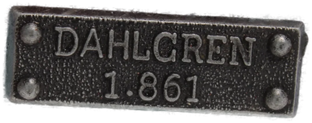 Vintage Kanonen-Zigarettenanzünder "Dahlgren 1861" – Retro Dekoration & Sammlerstück – Bild 5