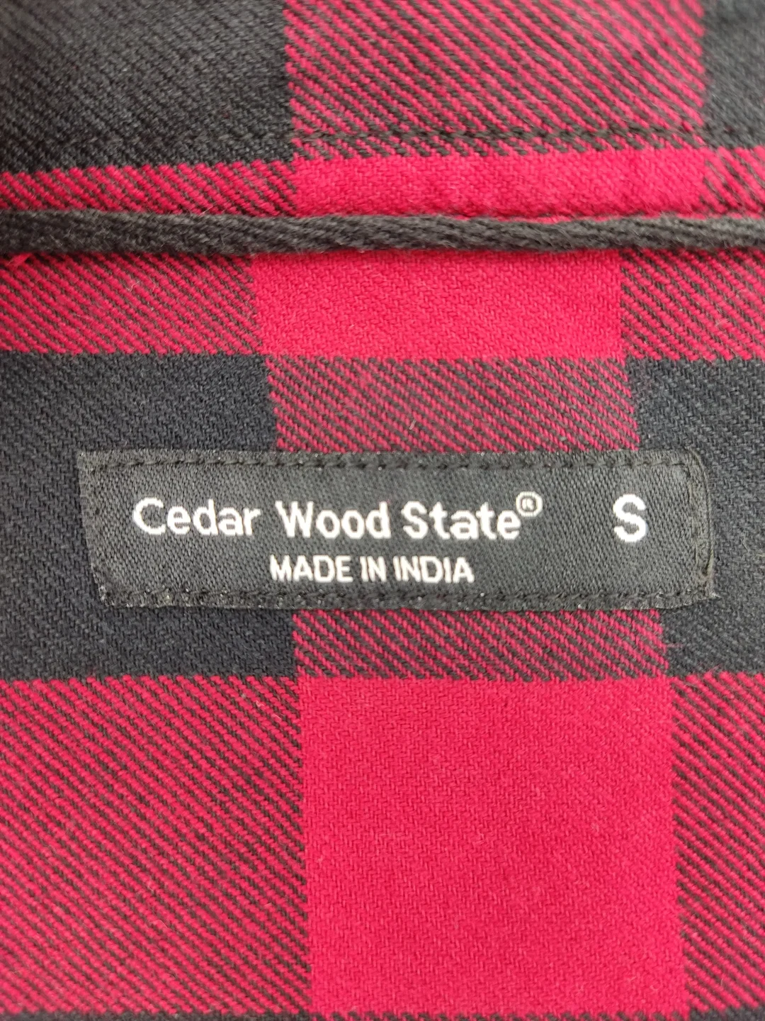 Cedar Wood State Herren Hemd rot Gr.S – Bild 5