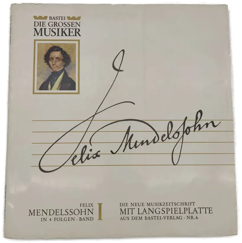 Schallplatte Felix Mendelssohn Die großen Musiker Bamberger Symphoniker - Bild 1
