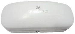 Swarovski Damen Sonnenbrille – Aviator Stil – Silber – Kristallsteg – inkl. Original Etui - Bild 4